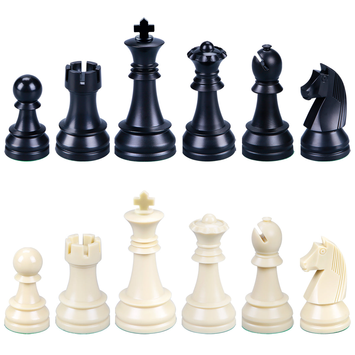 Set de piezas pesadas estilo German Staunton
