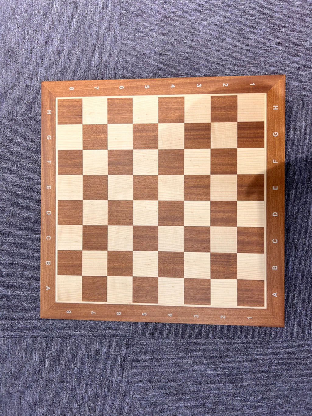 Combo de piezas de madera Staunton #6 y tablero de madera